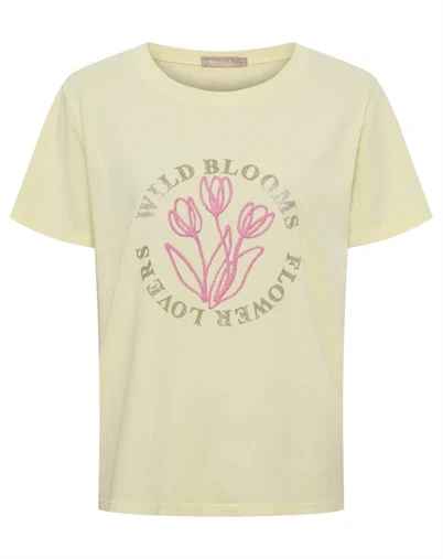 Marta du Chateau - MDCBrianna T-shirt - Yellow
